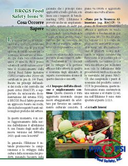 BRCGS Food Safety Issue 9: Cosa Occorre Sapere